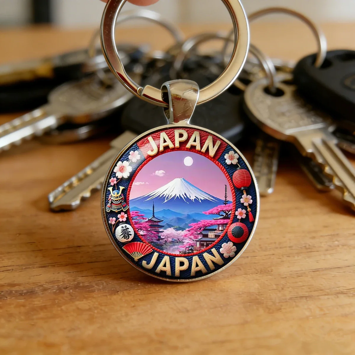 Porte-Clés Japonais Mont Fuji - Image 2