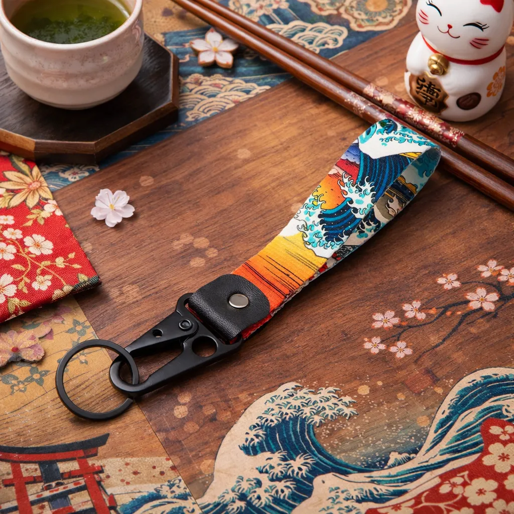 Porte-Clés Kanagawa Coucher de Soleil - Image 3