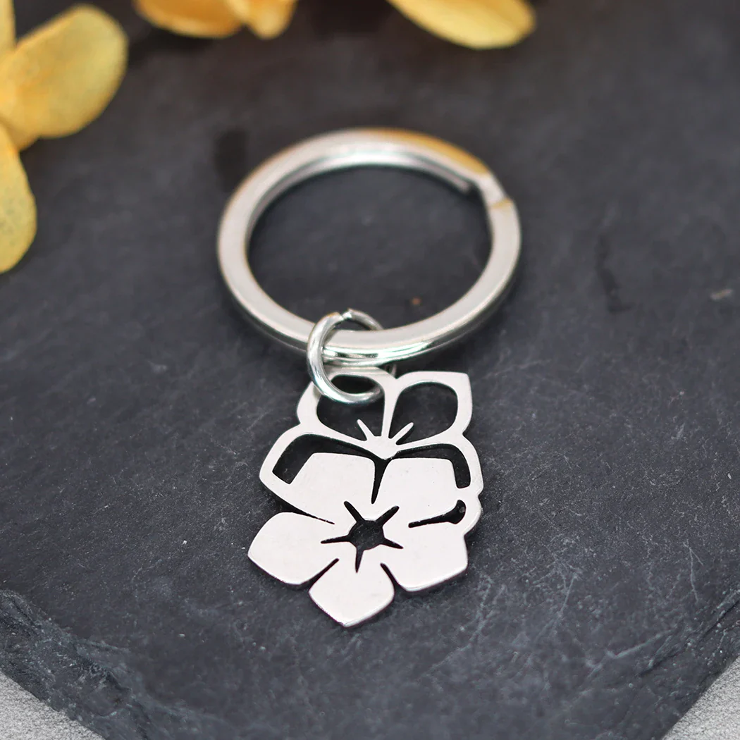 Porte-clés Métallique Sakura