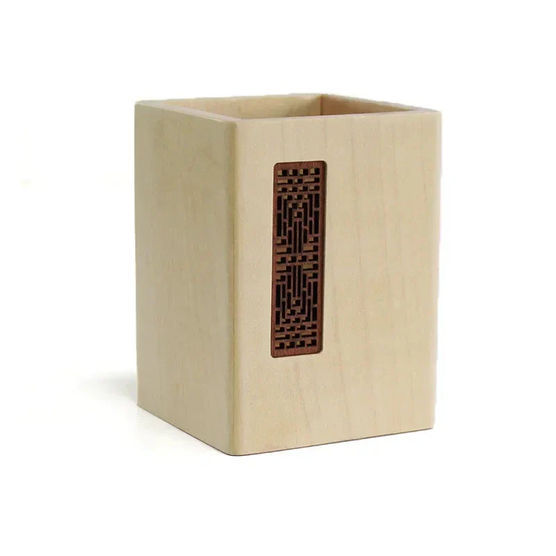 Porte-stylo japonais en bois - Image 11
