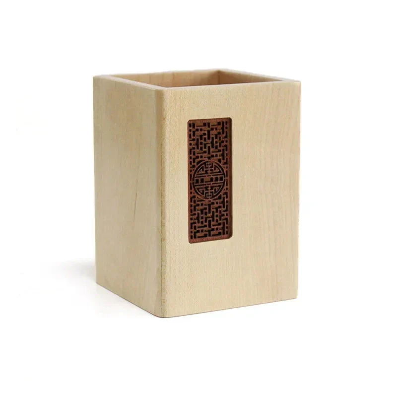 Porte-stylo japonais en bois - Image 12