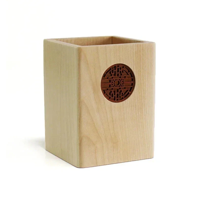 Porte-stylo japonais en bois - Image 4