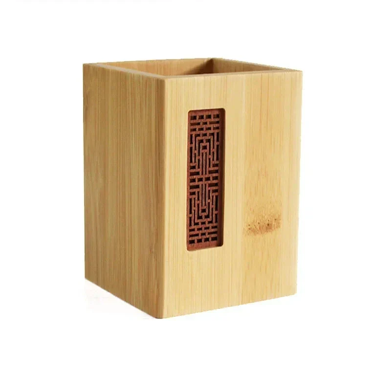 Porte-stylo japonais en bois - Image 5