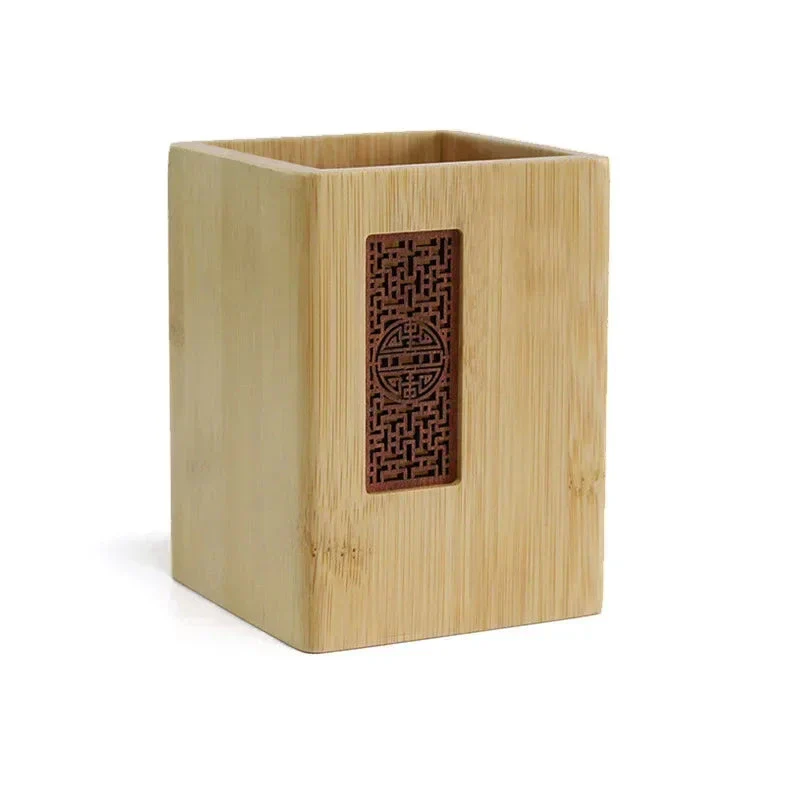 Porte-stylo japonais en bois - Image 7