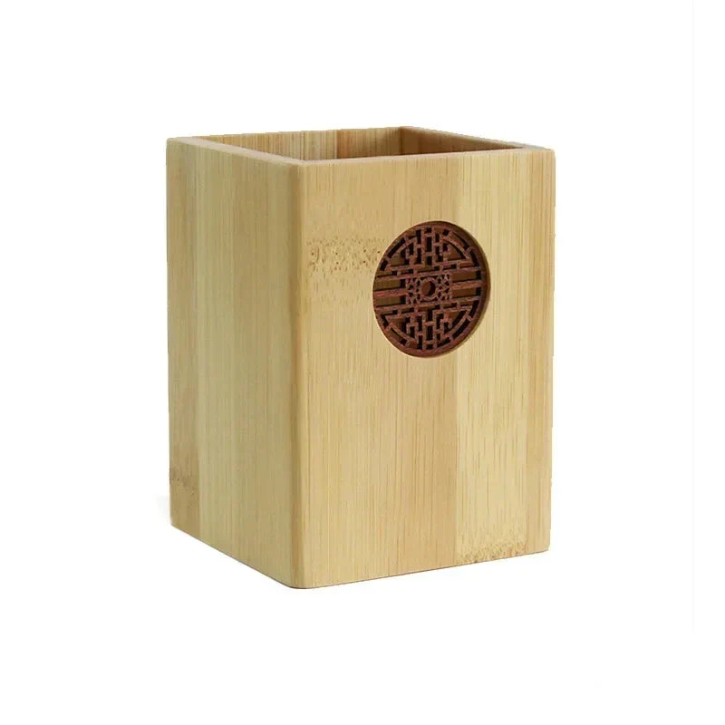 Porte-stylo japonais en bois - Image 9