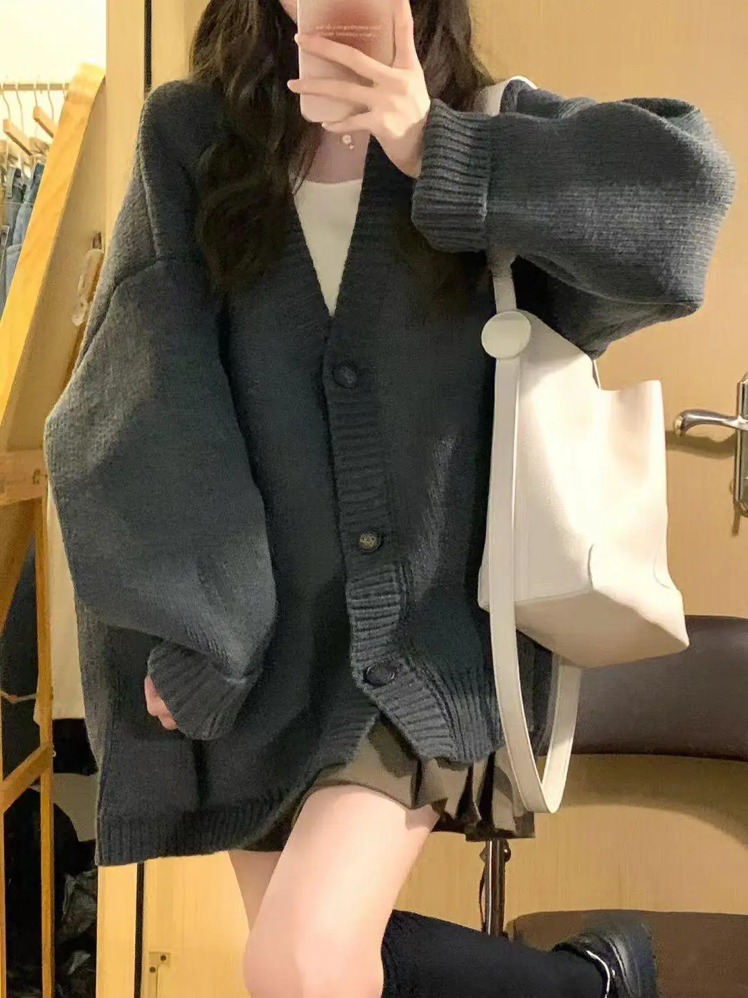 Pull Japonais Tricoté Oversize