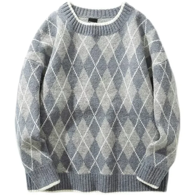 Pull Vintage Carreaux Japonais - Image 2