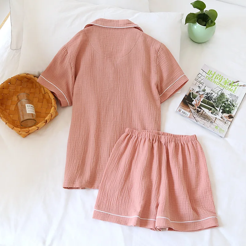 Pyjama Court Style Japonais Femme - Image 8
