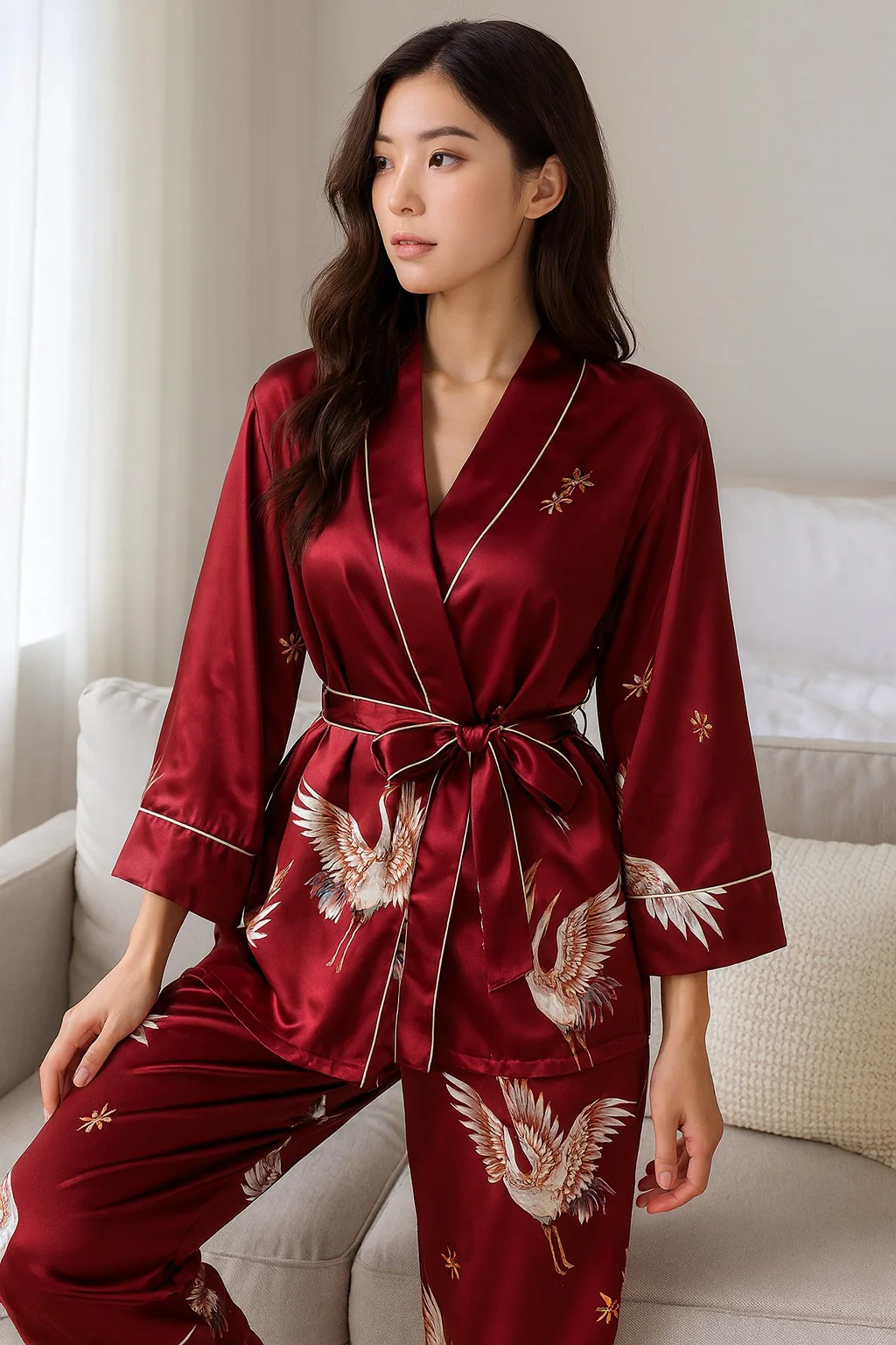 Pyjama Femme Grues