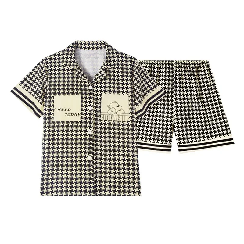 Pyjama Japonais Blanc et Noir - Image 2