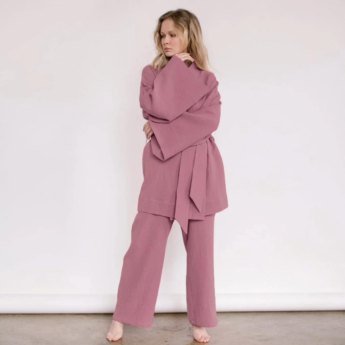Pyjama Japonais Femme Ample - Image 2