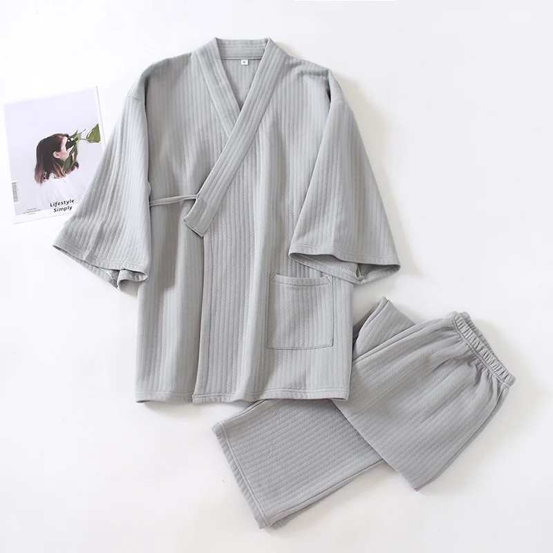 Pyjama Japonais Homme Coton - Image 3