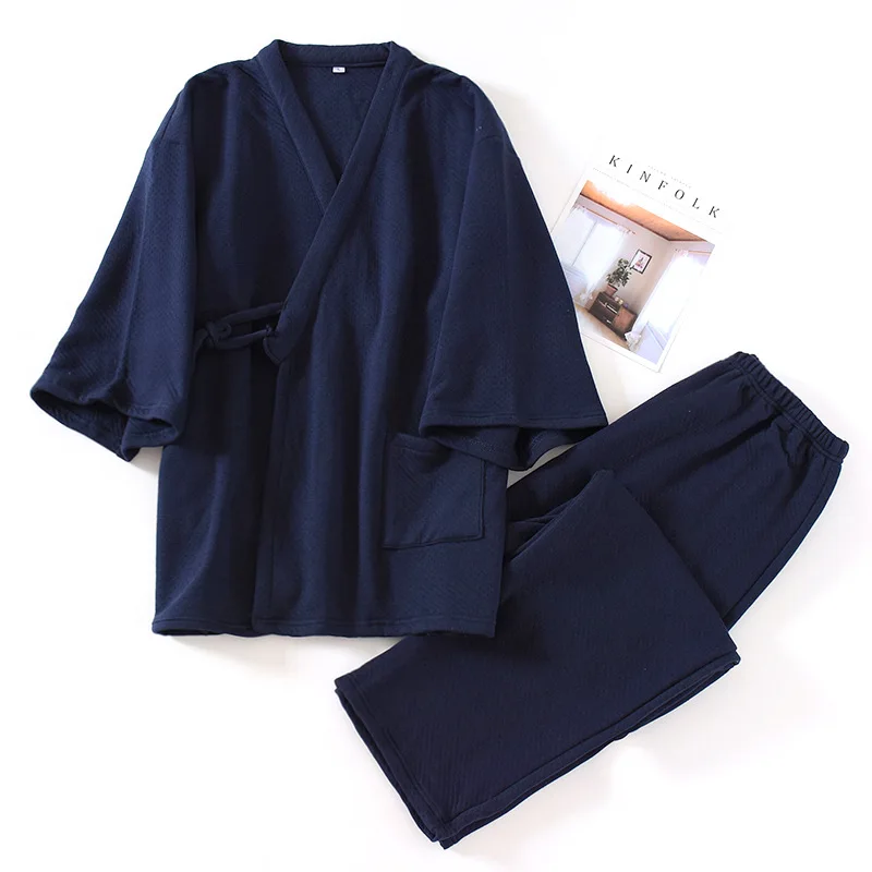 Pyjama Japonais Homme Coton - Image 4