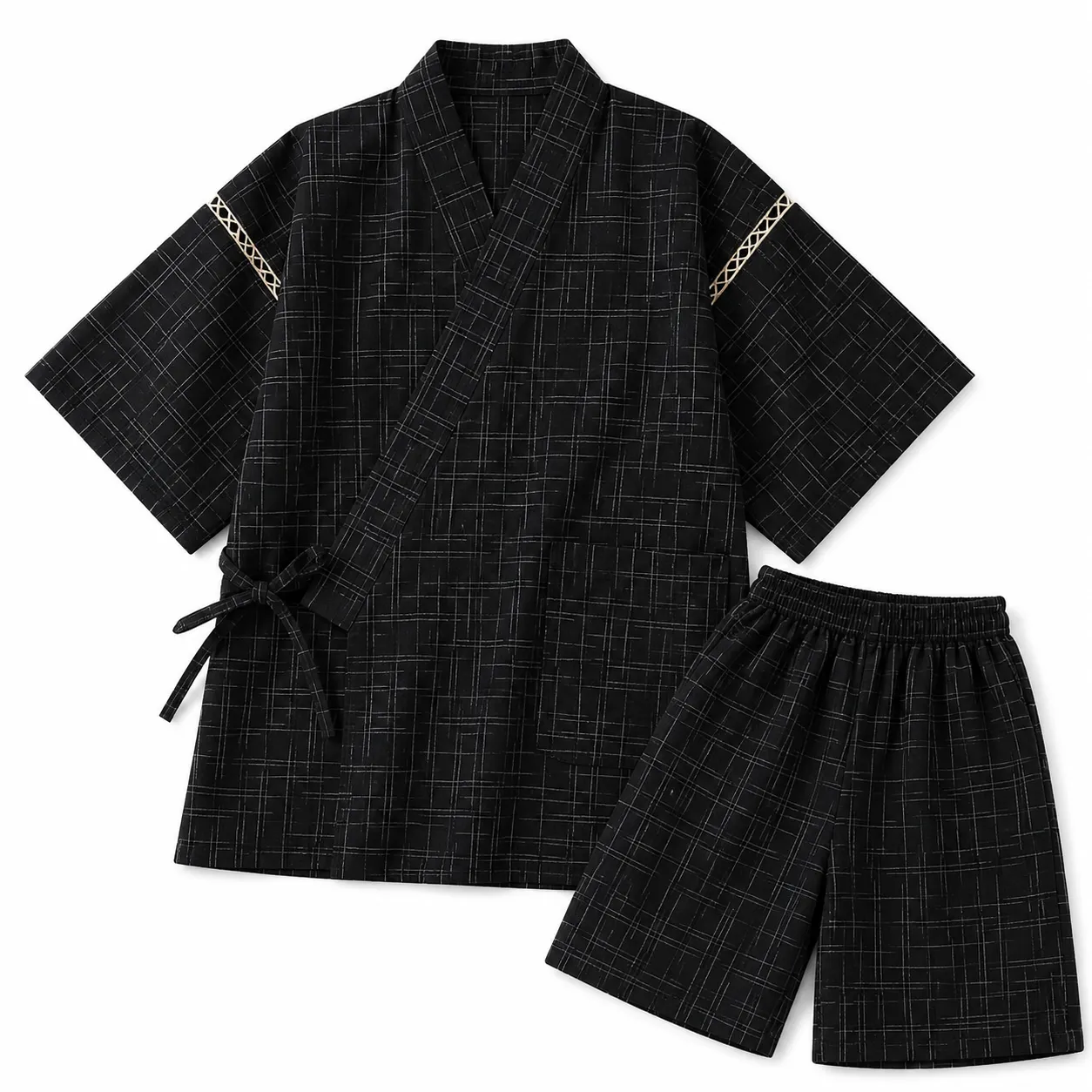 Pyjama Jinbei Japonais Homme - Image 3