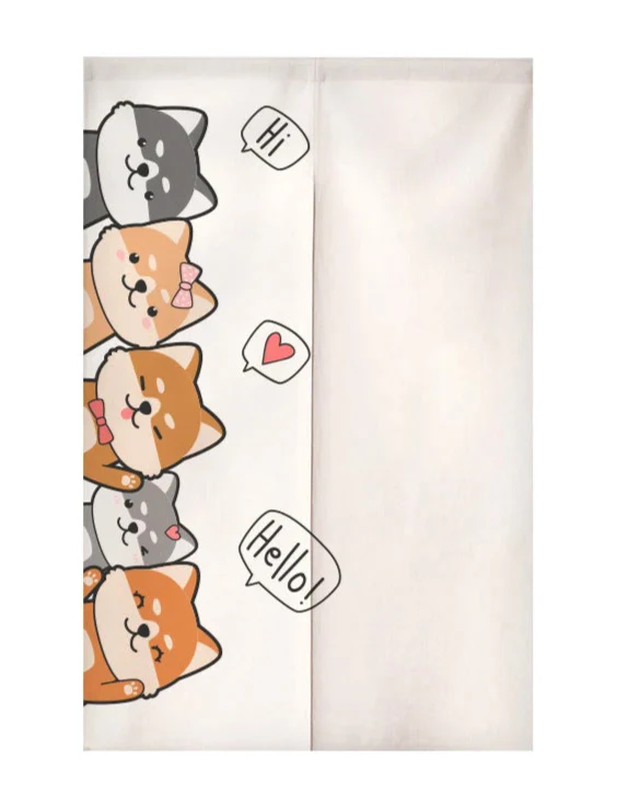 Rideau Japonais Chat Kawaii - Image 6