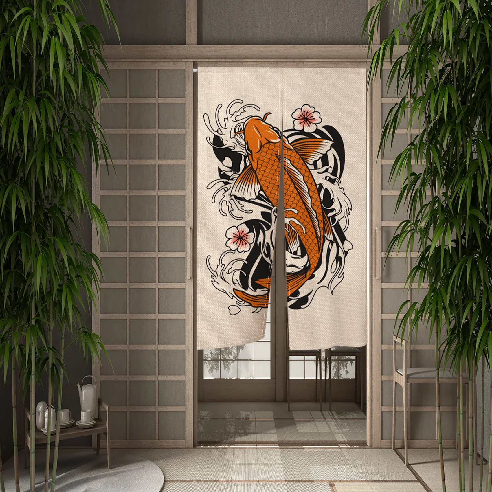 Rideau Japonais Koi - Image 5