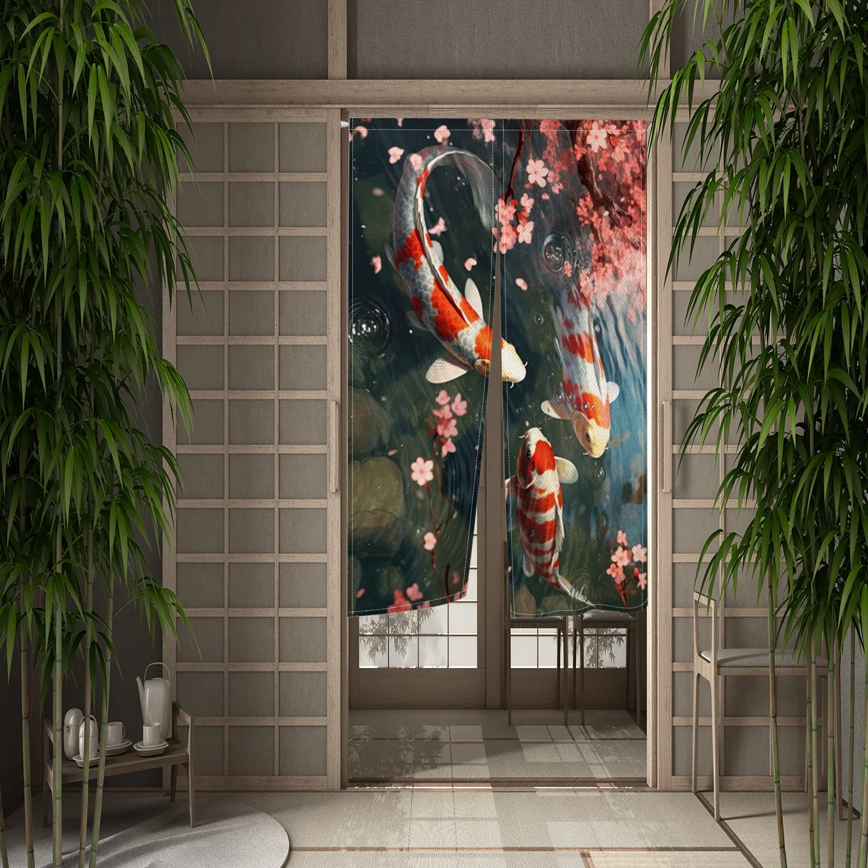 Rideau Japonais Koi - Image 8
