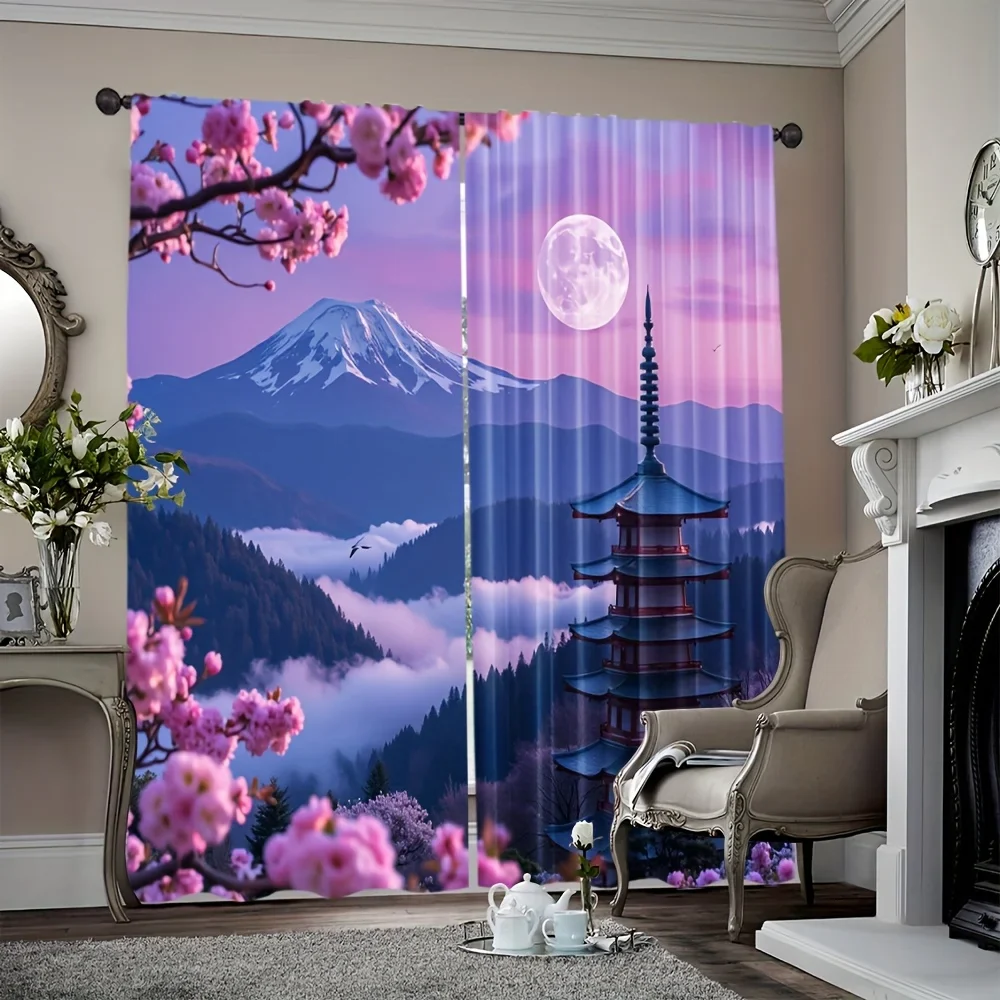 Rideau Japonais Romantique - Image 2