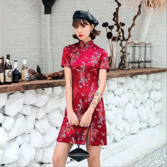 Robe Courte à Motifs Japonais - Image 2