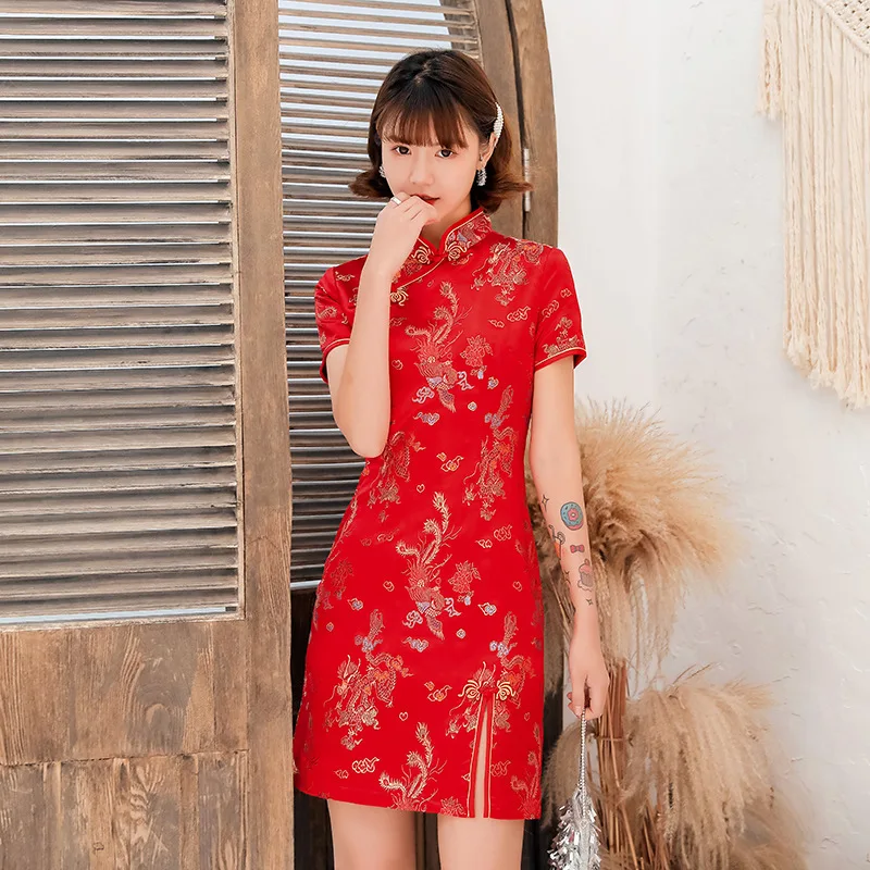 Robe Courte à Motifs Japonais - Image 4
