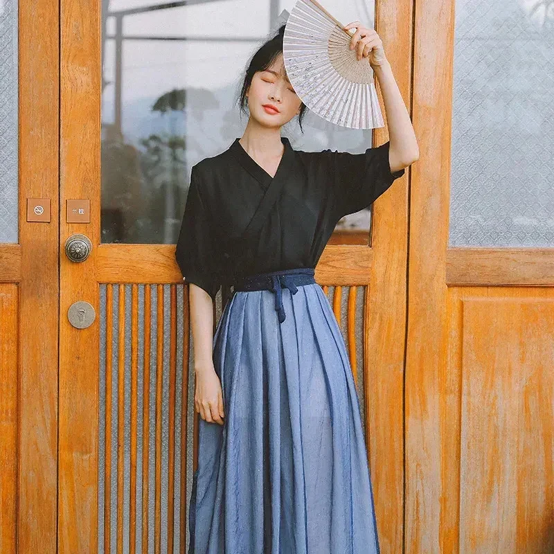 Robe Japonaise 2 Pièces Epurée - Image 2