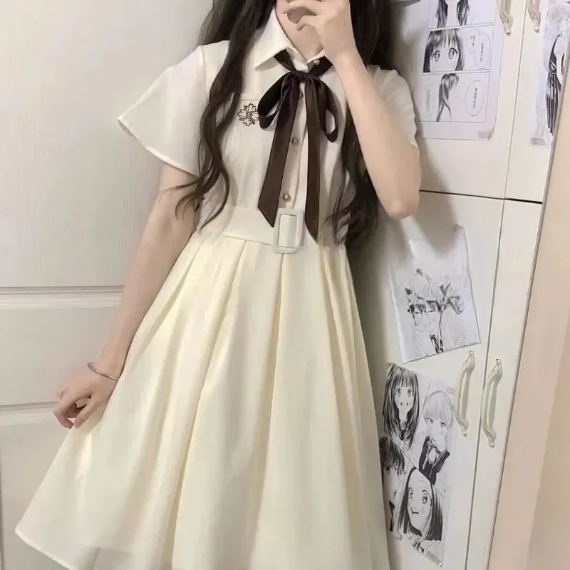 Robe Japonaise Ceinturée