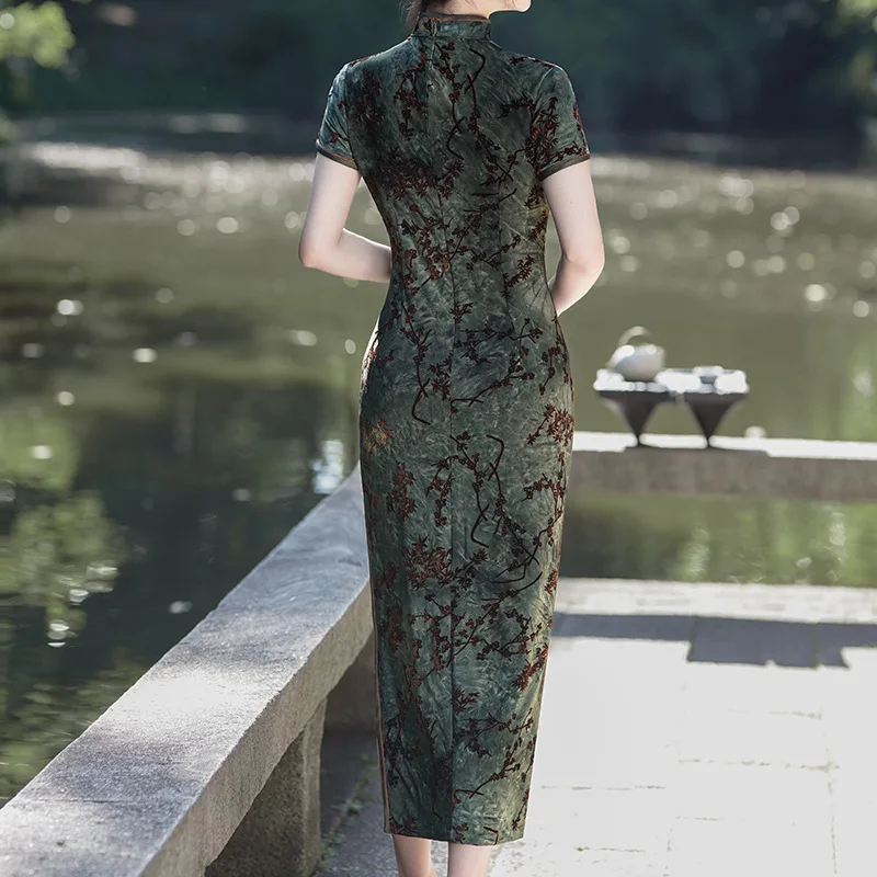 Robe Japonaise En Velours - Image 6