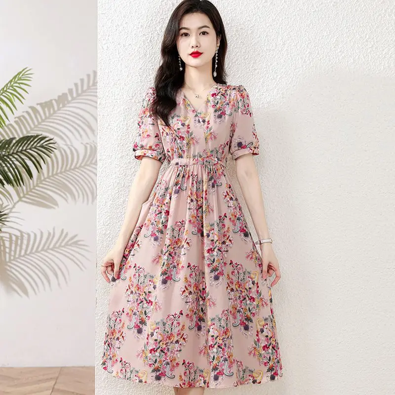 Robe Japonaise Fleurie - Image 2