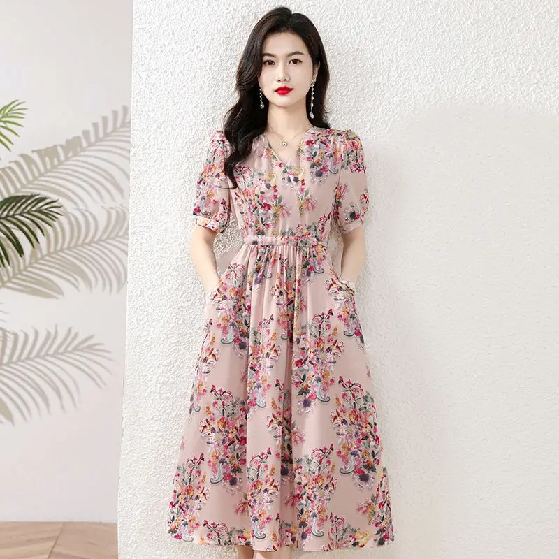 Robe Japonaise Fleurie - Image 3