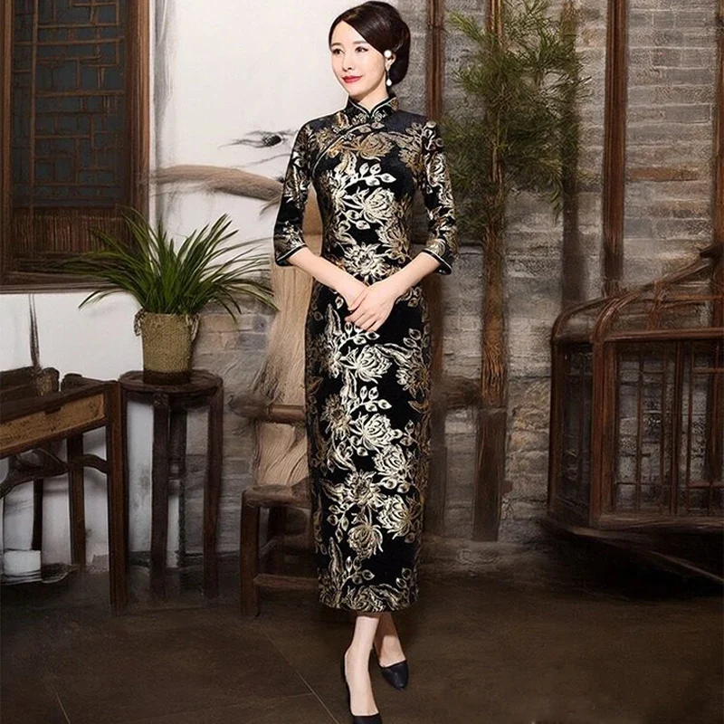 Robe Japonaise Habillée Elégante - Image 2