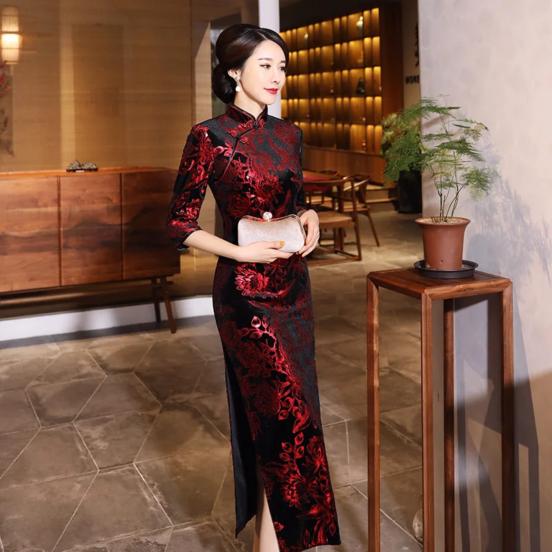 Robe Japonaise Habillée Elégante - Image 3