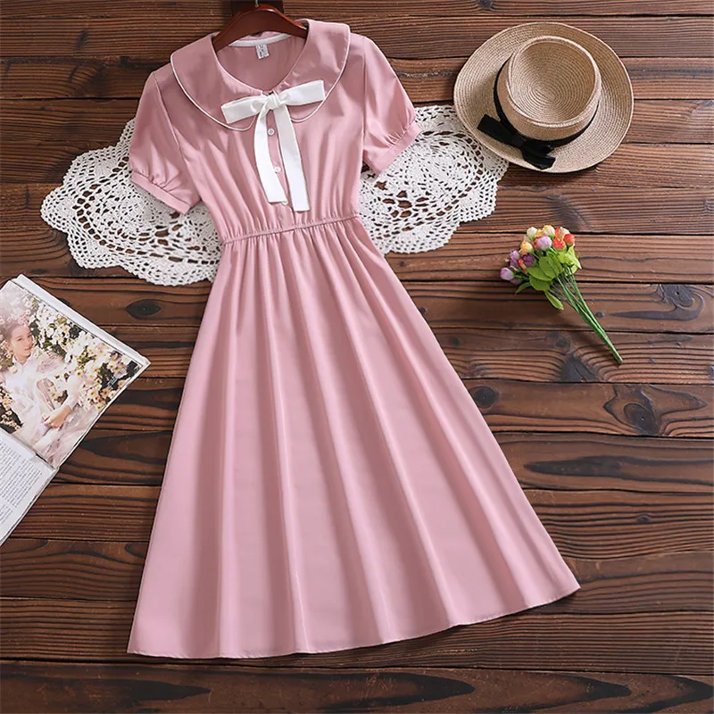 Robe Japonaise Minimaliste à Nœud - Image 3