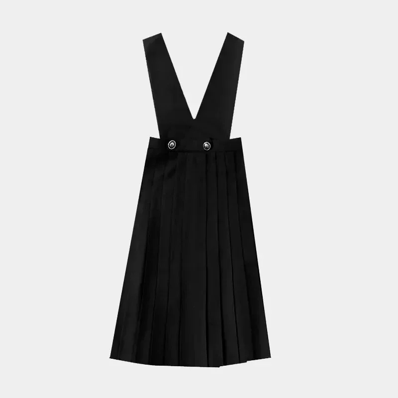 Robe Japonaise Plissée sans Manches - Image 4