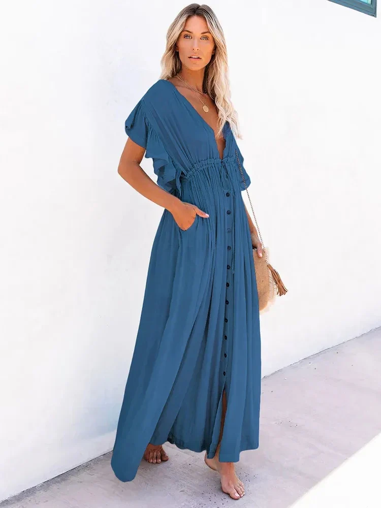 Robe Kimono de Plage Ample - Image 4