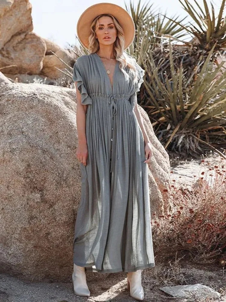 Robe Kimono de Plage Ample - Image 9