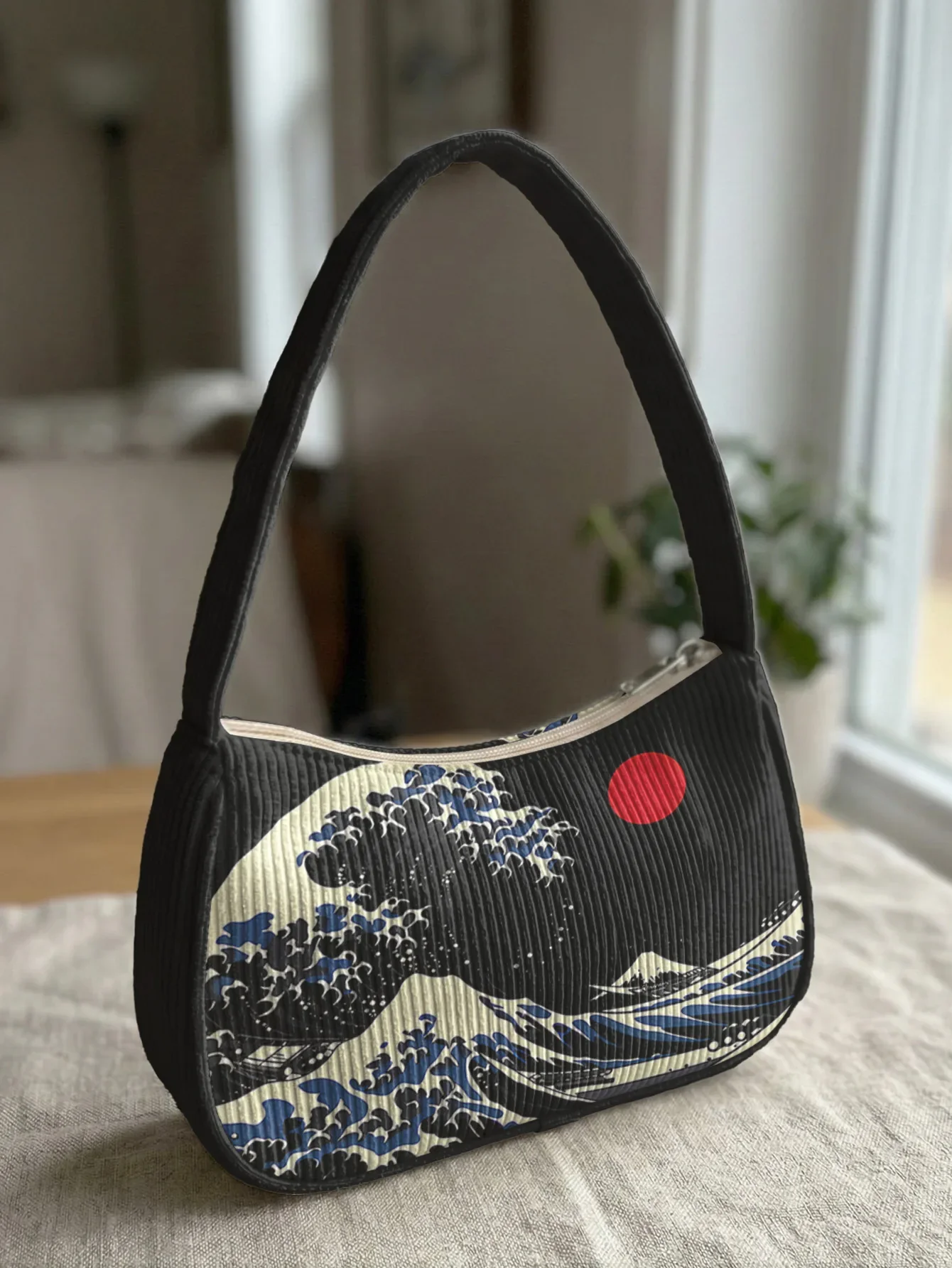 Sac à Main Japonais Vague - Image 2