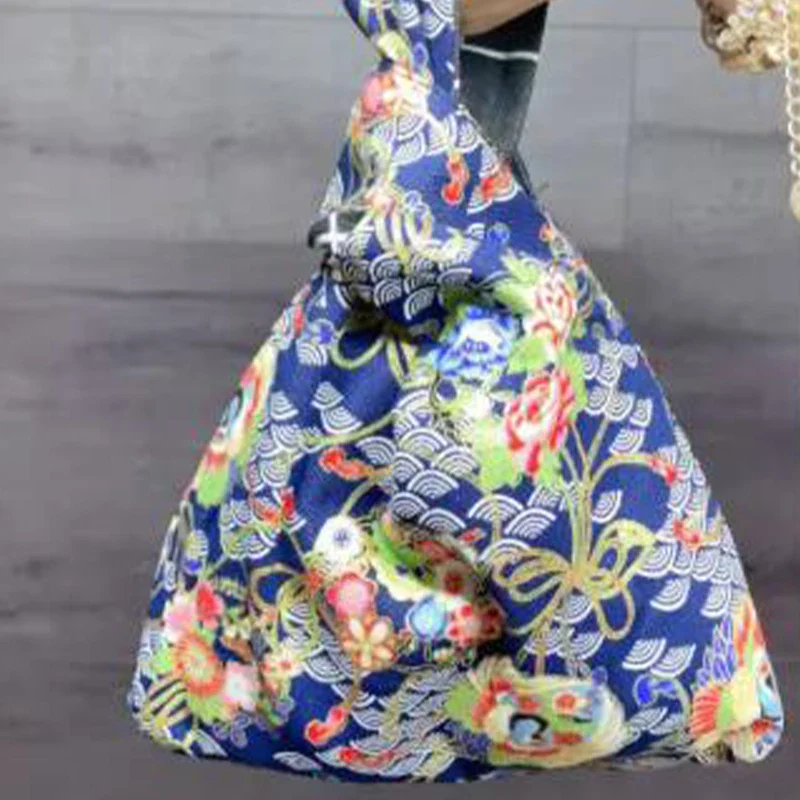 Sac de Poignet Bleu Vague - Image 3