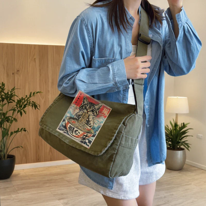 Sac Japonais Chat Ramen