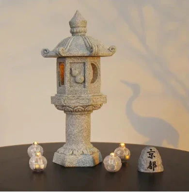 Statue Japonaise Lampe Stylée