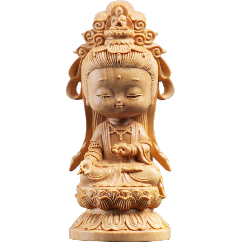 Statue Japonaise en Bois - Image 7