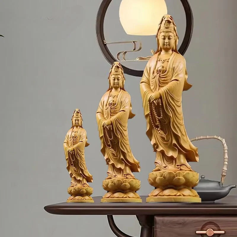 Statue Japonaise Guan Yin - Image 3