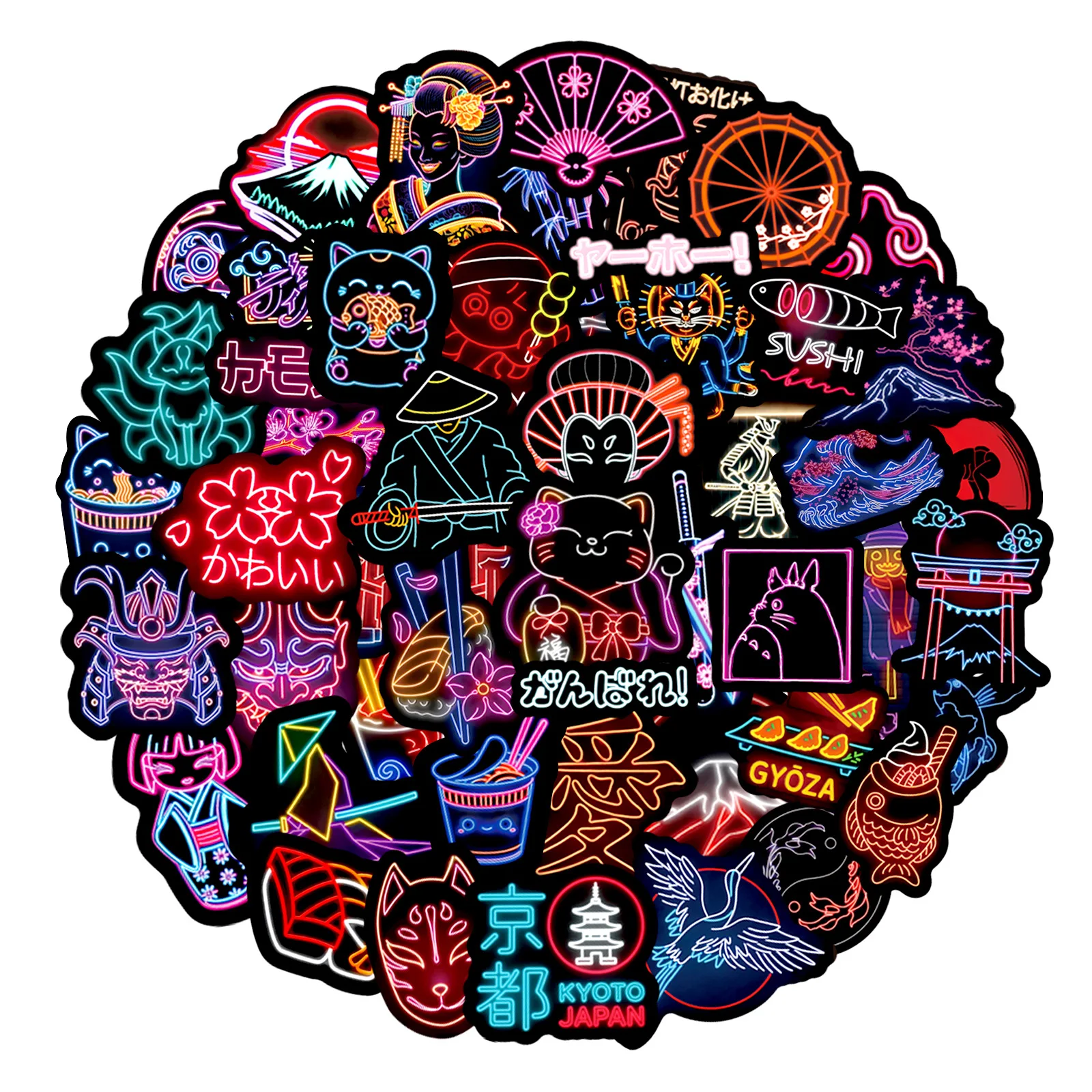 Stickers Japonais Kyoto - Image 2