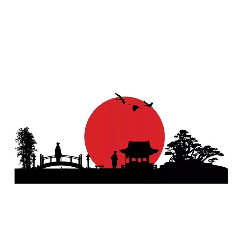 Stickers muraux art japonais - Image 9