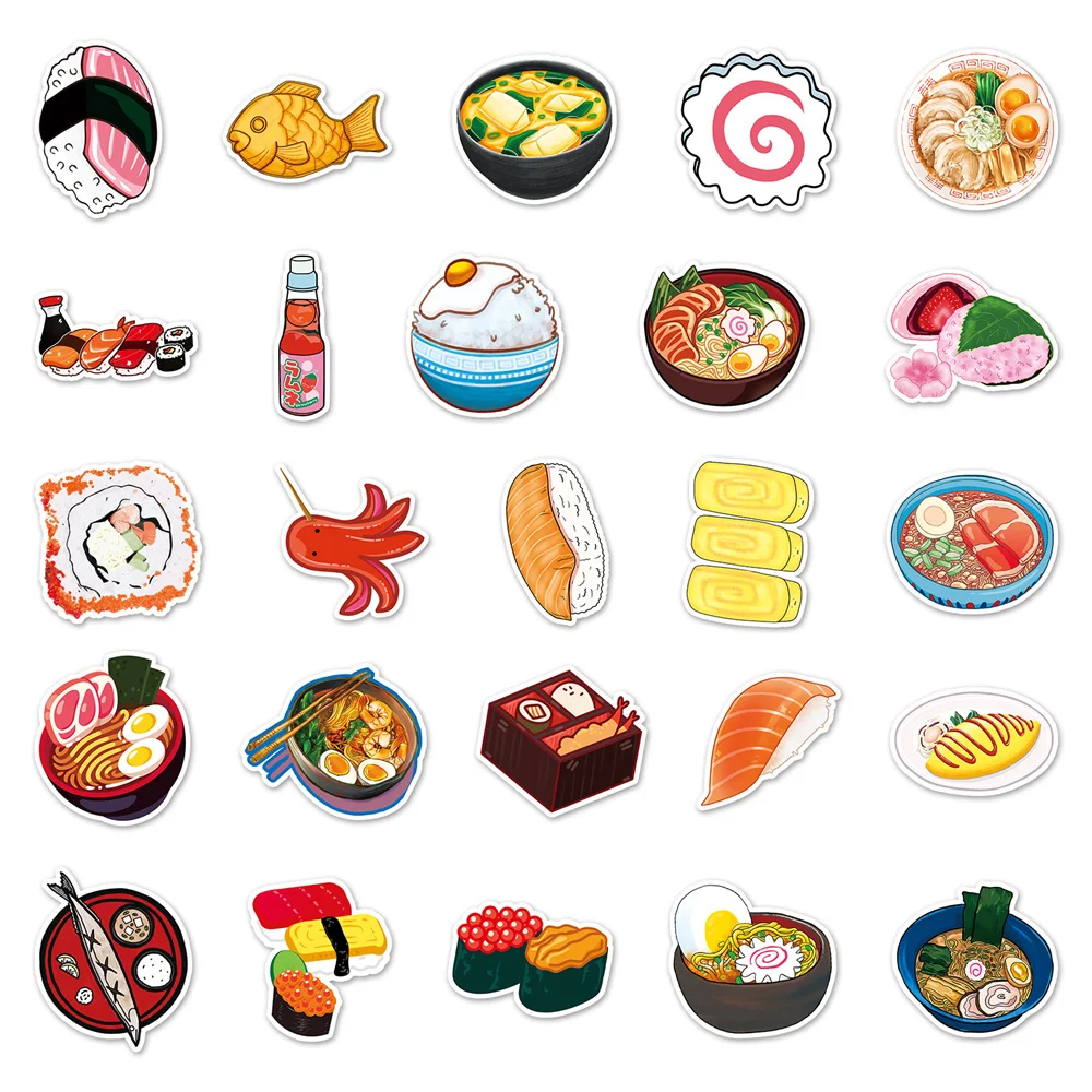 Stickers repas japonais - Image 11