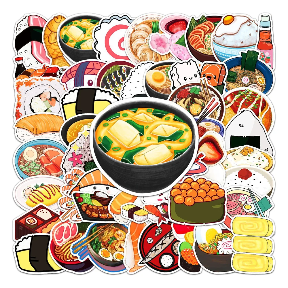 Stickers repas japonais - Image 3