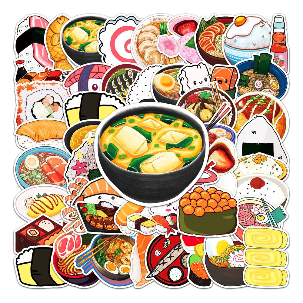 Stickers repas japonais - Image 6