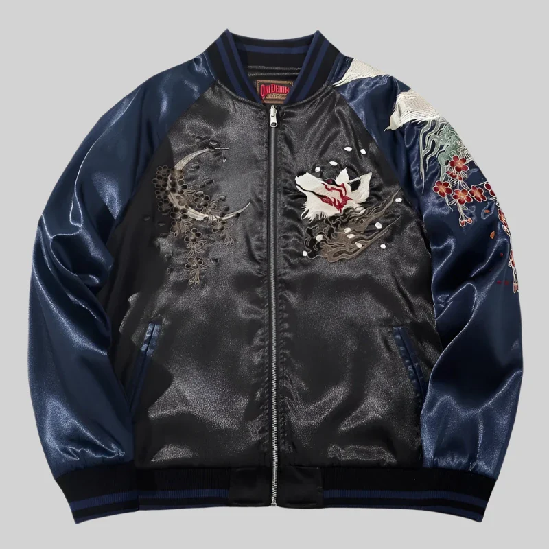 Sukajan homme motif renard - Image 2