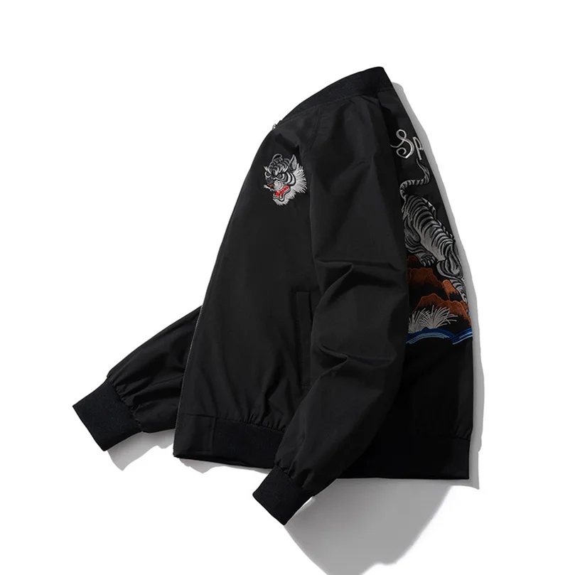 Sukajan Noir Motif Tigre - Image 3