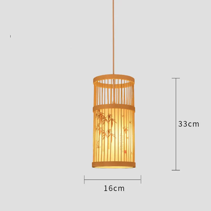 Suspension Japonaise Bambou Design - Image 2