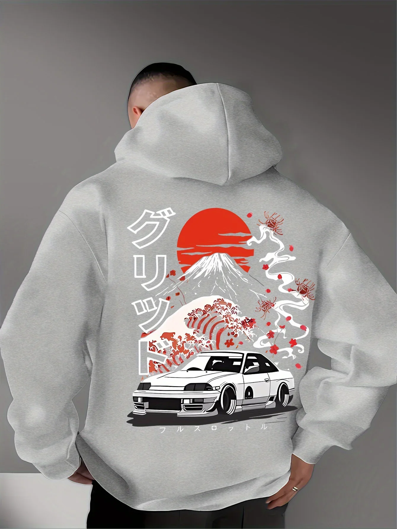 Sweat à Capuche Motif Japonais - Image 5